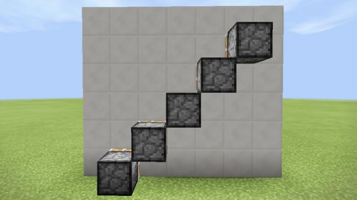 我的世界怎么让阶梯能坐2