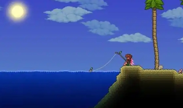 泰拉瑞亚钓鱼得什么1