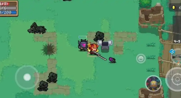 元气骑士石械岩祖怎么打1