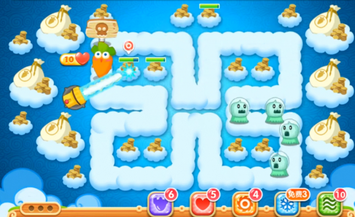 保卫萝卜2第51关怎么过_保卫萝卜2第51关完美通关技巧攻略