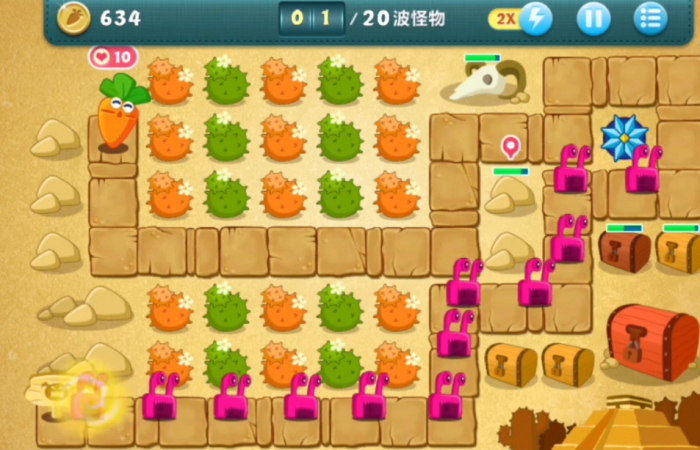 保卫萝卜终极挑战13关怎么获得金萝卜_保卫萝卜终极挑战13关攻略 保卫萝卜终极挑战13关怎么获得金萝卜_保卫萝卜终极挑战13关攻略