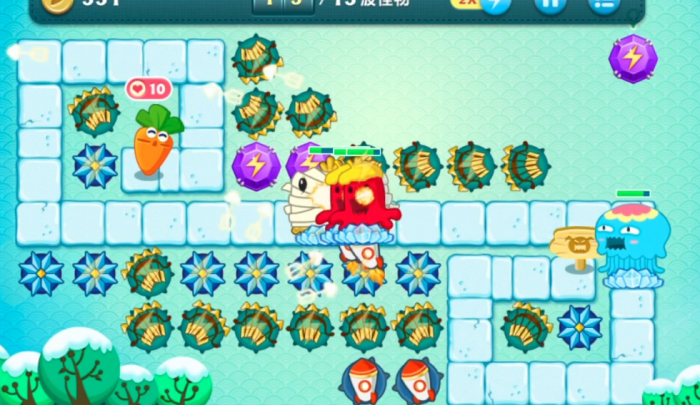 保卫萝卜冬季17怎么过3