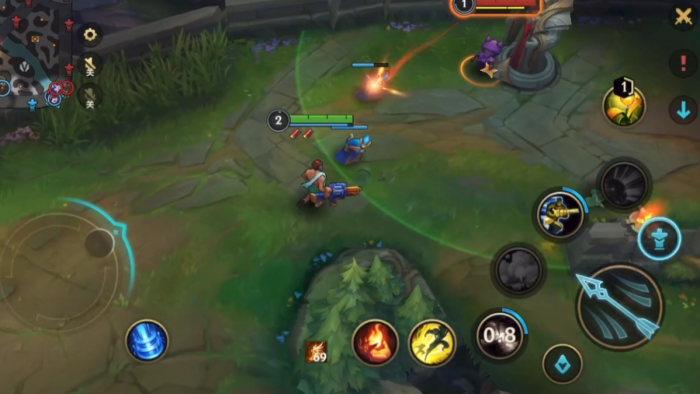 英雄联盟手游男枪上单怎么对线1