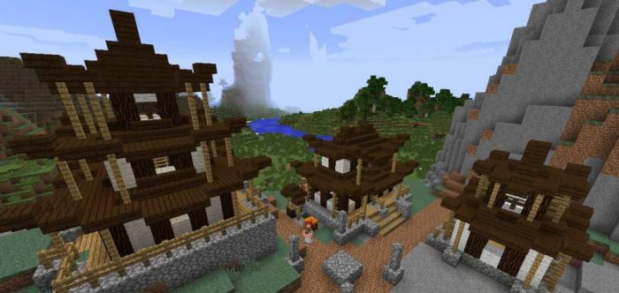 我的世界手游如何让村民建造村庄3