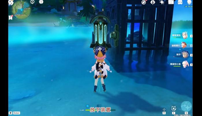 《原神》枫丹芒索斯山东瀑布下的宝箱解谜攻略9