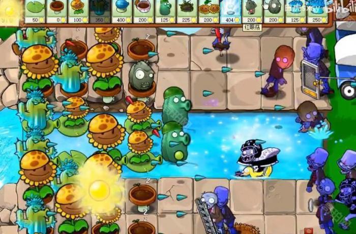 《植物大战僵尸杂交版》挑战模式第61关通关攻略4