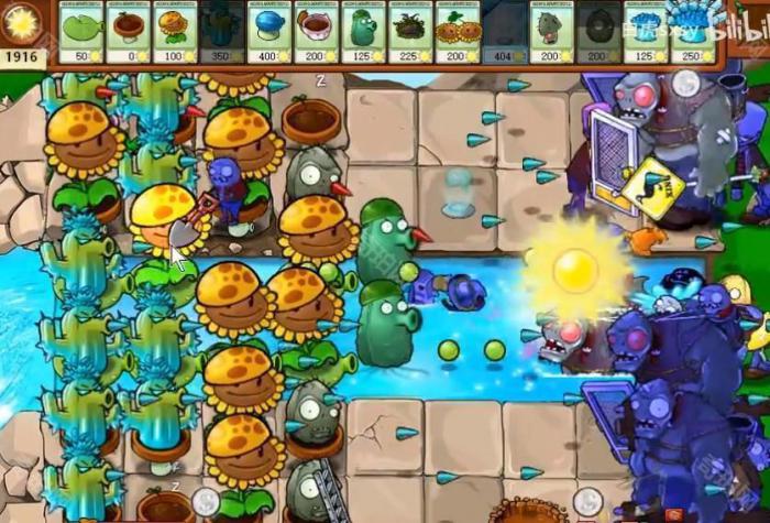 《植物大战僵尸杂交版》挑战模式第61关通关攻略5