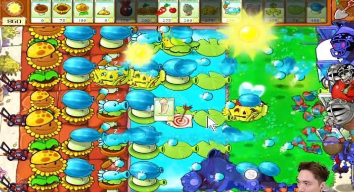 《植物大战僵尸杂交版》冒险模式第44关通关攻略6