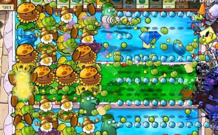 《植物大战僵尸杂交版》挑战模式第10关通关攻略6