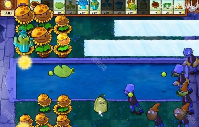 《植物大战僵尸杂交版》挑战模式第2关通关攻略4