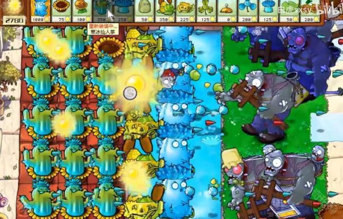 《植物大战僵尸杂交版》挑战模式第15关通关攻略6