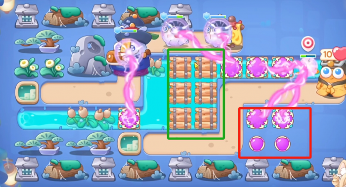 《保卫萝卜4》万圣奇妙夜第2关通关攻略4