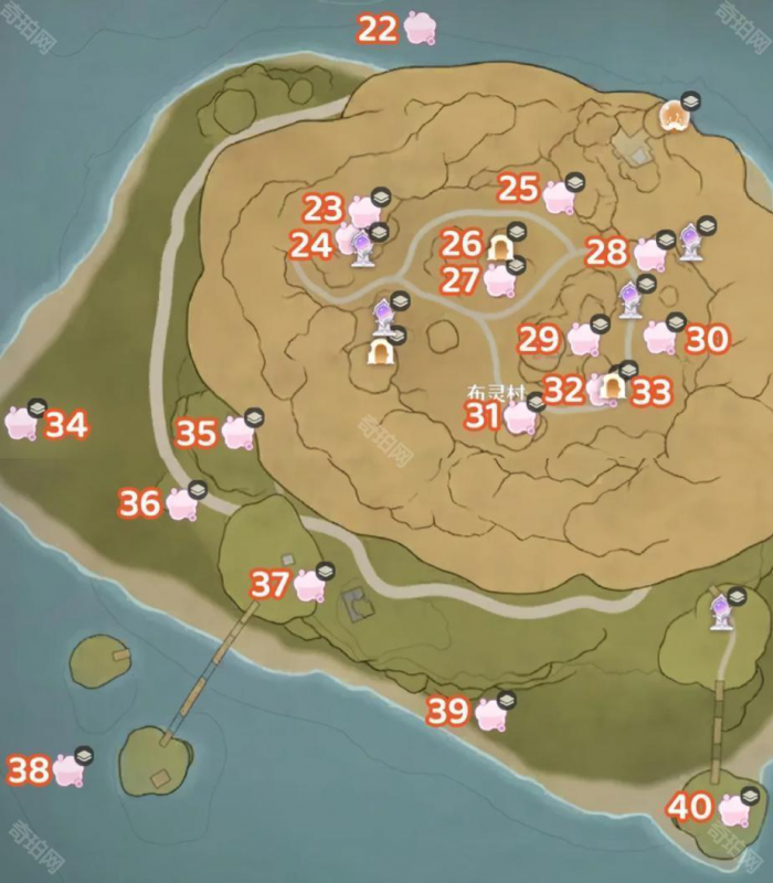 《无限暖暖》1.5无忧岛奇想气泡位置一览4