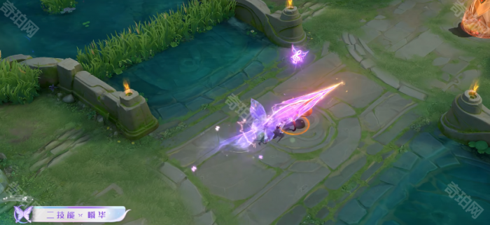 《王者荣耀》阿轲化蝶舞皮肤介绍7