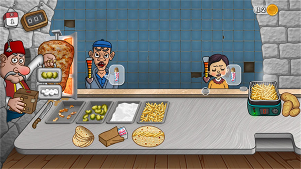 《沙威玛传奇》装薯条方法4