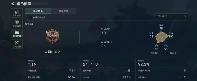 三角洲行动隐藏分怎么看3