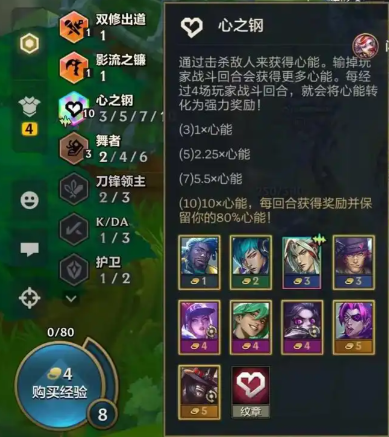 金铲铲之战s10心之钢连败怎么玩4