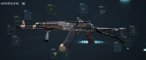 三角洲行动AKM怎么改枪_pc三角洲行动akm无后座改装