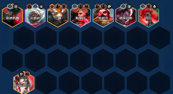 金铲铲之战s13星界韵律铁男阵容怎么搭配1