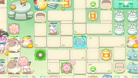 保卫萝卜4梁波波与祝秋秋第11关怎么过2