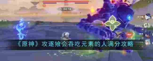 原神攻逐飨会吞吃元素的人怎么满分_原神高等元素论大全