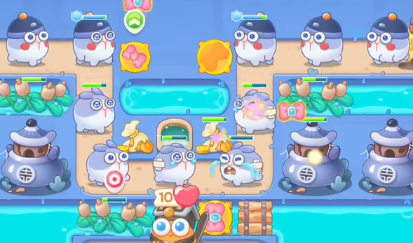 保卫萝卜4万圣奇妙夜第8关怎么过2