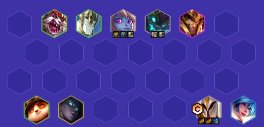 金铲铲之战登神摇头天使阵容怎么搭配1