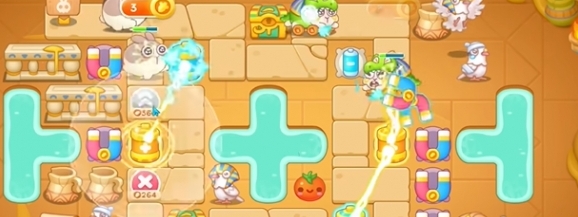 保卫萝卜4法老归来第44关怎么玩6