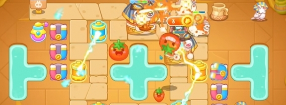 保卫萝卜4法老归来第44关怎么玩7