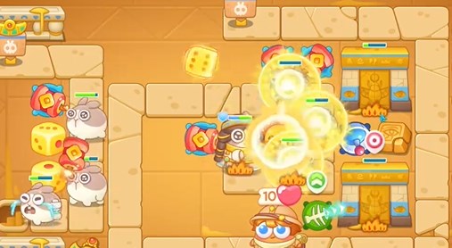 保卫萝卜4法老归来第33关怎么过6