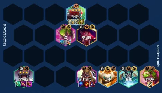 金铲铲之战s12猴德拉阵容怎么玩1