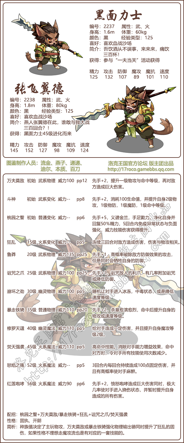 洛克王国黑面力士技能是什么1