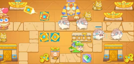 保卫萝卜4法老归来第8关怎么过3