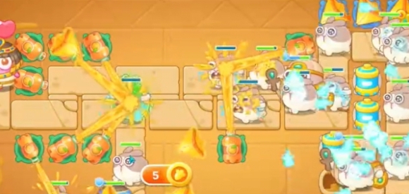 保卫萝卜4法老归来第12关怎么过5