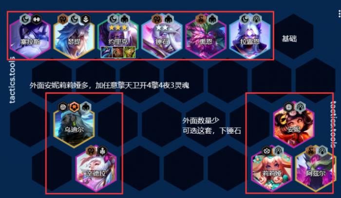 金铲铲之战午夜虹吸阵容怎么玩7