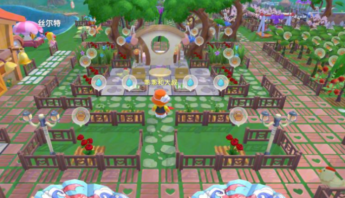 摩尔庄园怎么把栅栏围好2