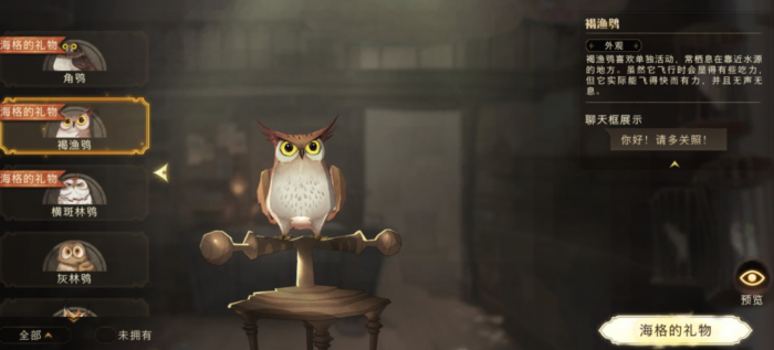 哈利波特魔法觉醒猫头鹰哪个好1