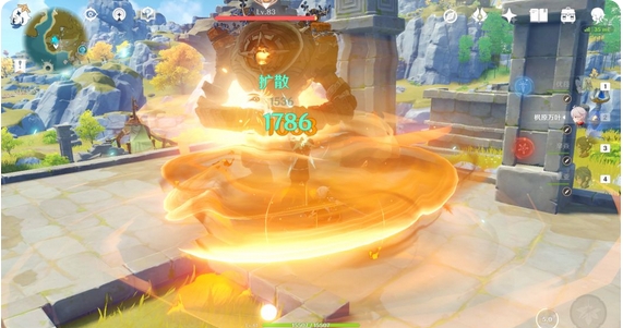 原神打怪如何原地下落攻击3