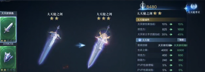 全民奇迹2大天使如何升阶1