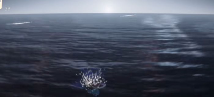 光遇单人如何遁水1