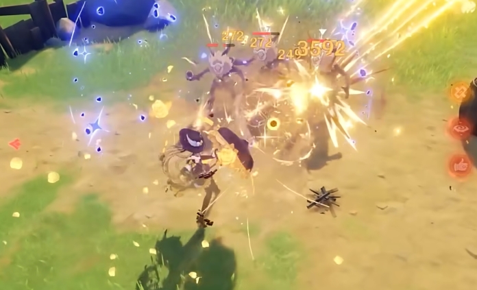 原神娜维娅怎么打伤害1