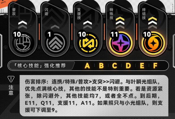 绝区零照技能怎么加点2