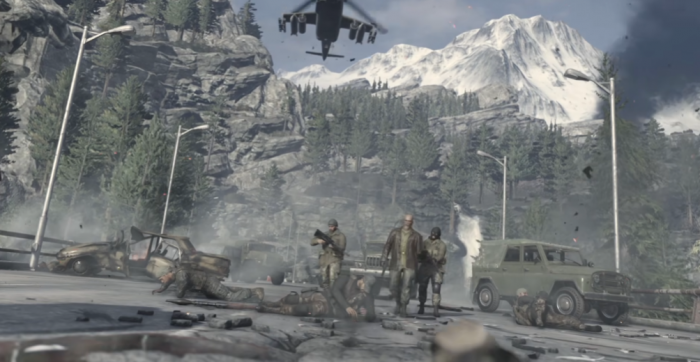 使命召唤4空中支援怎么过1