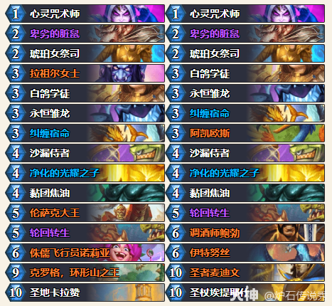 炉石传说穿越时间流抢先乱斗控制牧卡组_炉石 控制牧