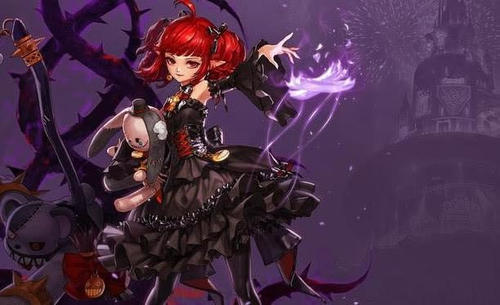 《DNF》暗黑少女换装搭配1