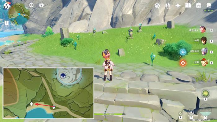 原神小灯草收集路线6