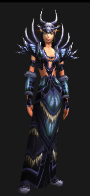 《魔兽世界》怀旧服督军的法衣套装外观介绍1