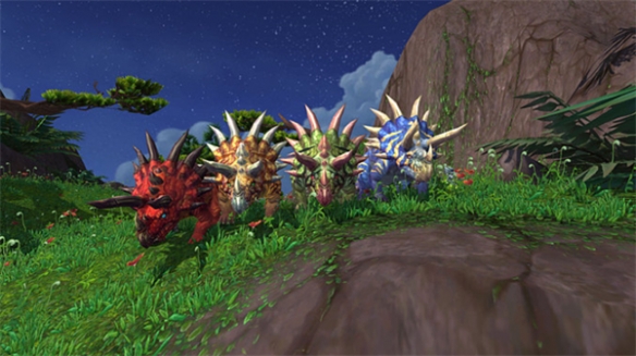 魔兽世界乌龟服新月林地在哪1