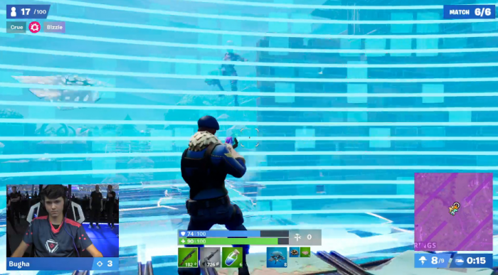 单排决赛冠军Bugha4