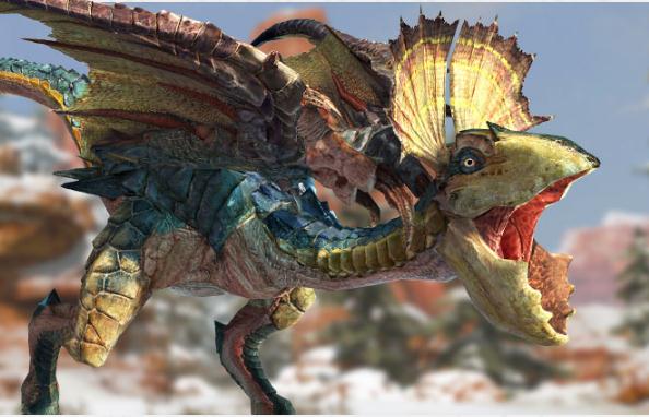 怪物猎人OL青怪鸟图鉴_怪猎物语青怪鸟